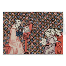 A philosophy lesson greeting card