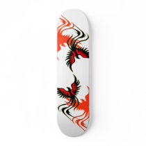 A Phoenix's Shadow Skateboard