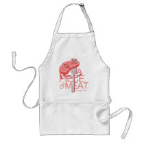A Piece of Meat Doodle Art Apron aprons