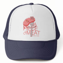 A Piece of Meat Doodle Art Hat by oodlesdoodles A Piece of Meat Doodle Art Hat