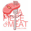 A Piece of Meat Doodle Art T-Shirt