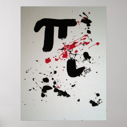 A Piece of Pi Poster
