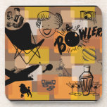 A Piece of the Fifties Beverage Coaster