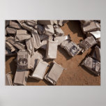 A pile of Meals Ready to Eat Poster