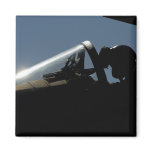 A pilot prepares for take-off refrigerator magnets
