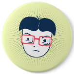 A+ Pins - Yellowy buttons