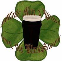 A Pint of the Black Stuff Acrylic Pin Photo Cutout