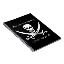 A Pirates Life notebook