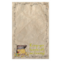 A Pirate's Treasure Chest Stationery