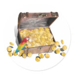 A Pirate's Treasure Chest Stickers