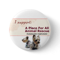 A place for all Animal rescue button by chlodie A place for all Animal rescue button