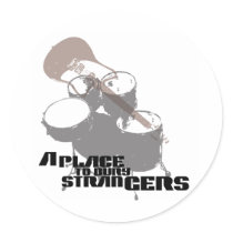 A Place to Bury Strangers Band Elements Sticker by aptbs1 A Place to Bury Strangers Band Elements Sticker