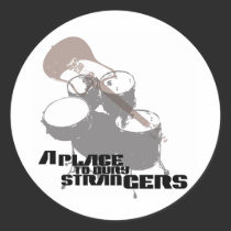 A Place to Bury Strangers Band Elements Sticker by aptbs1 A Place to Bury Strangers Band Elements Sticker