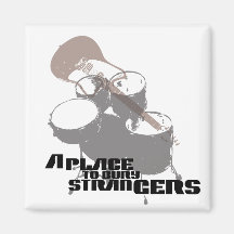 A Place to Bury Strangers Band Elements T Shirt Fridge Magnets