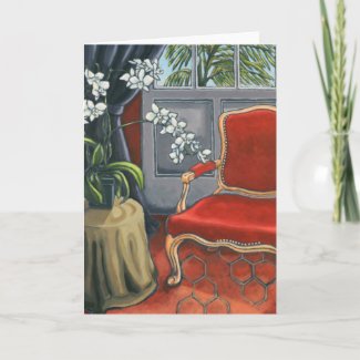 'A Place To Think' Art Card card