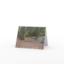A Place to Think blank notecard