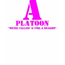 A Platoon Pink t-shirts