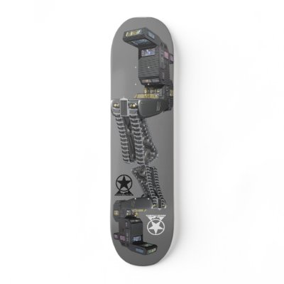 A Playboy's Motor Home in Fameland Skateboard Decks by fameland