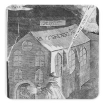 A Plot with Powder, 1605 Square Sticker