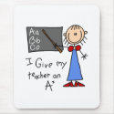 A Plus Teacher mousepads