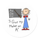 A Plus Teacher stickers