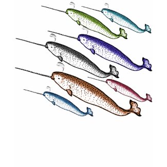 A Pod of Narwhals! Unicorns of the sea! shirt
