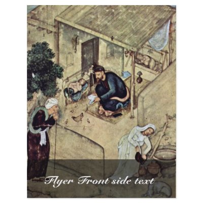 A Poet And Dervish In The Domestic Scene Detail By Flyers by Artcollection