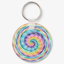 "A Point of Focus VI" Keychain by MandalasbyPatricia "A Point of Focus VI" Keychain