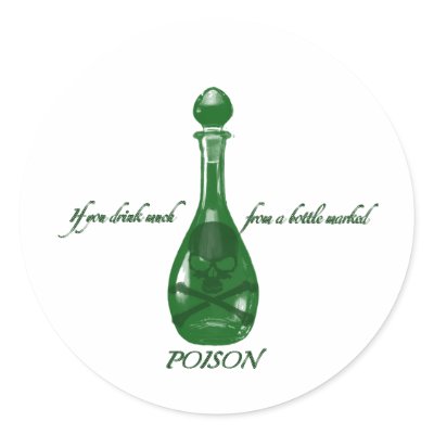 A Poison Chalice For Alice Stickers by spyderfyngers