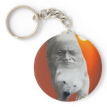 A polar bears sacredness and plight keychains