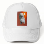A polar bears sacredness and plight mesh hat
