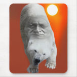 A polar bears sacredness and plight mouse pads