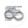 A POLICE OFFICER'S PRAYER STICKER