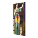 A Pompeian Lady ~ John William Godward Gallery Wrapped Canvas