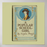 A Popular Schoolgirl Book Cover Poster