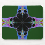 A Porcelain Cross with very delicate lace! mousepads