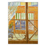 A Pork Butcher's Shop Window by Vincent van Gogh Card