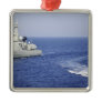 A Portuguese navy team in an inflatable boat Christmas Tree Ornament