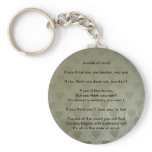 A Positive State of Mind Key Chain