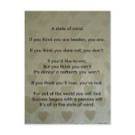 A Positive State of Mind postcards