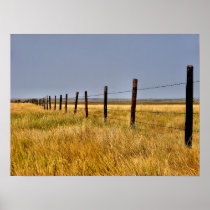 A Prairie Mile Framed Print