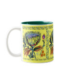 A Prairie Thistle mugs