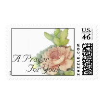 A Prayer For You! Postal Stamp-Customize