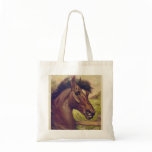 A Prince of the Blood by Currier & Ives Horse Head Canvas Bags