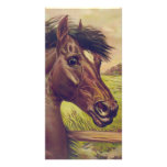 A Prince of the Blood by Currier & Ives Horse Head Picture Card