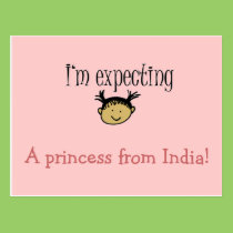 A princess from India! postcards