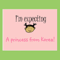 A princess from Korea! postcards