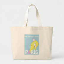 A princess in Paris Tote Bag