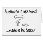 A Promise is Like the Wind card