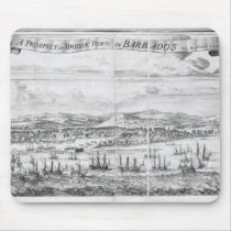 A Prospect of Bridge Town in Barbados Mouse Pad